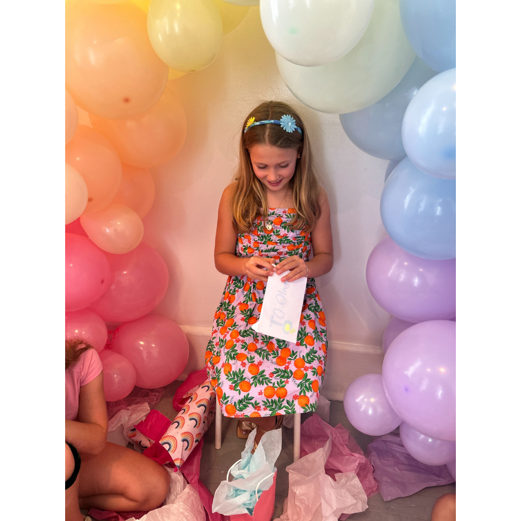 Host A Birthday Party at The Rainbow House with Art Activity + Instruction