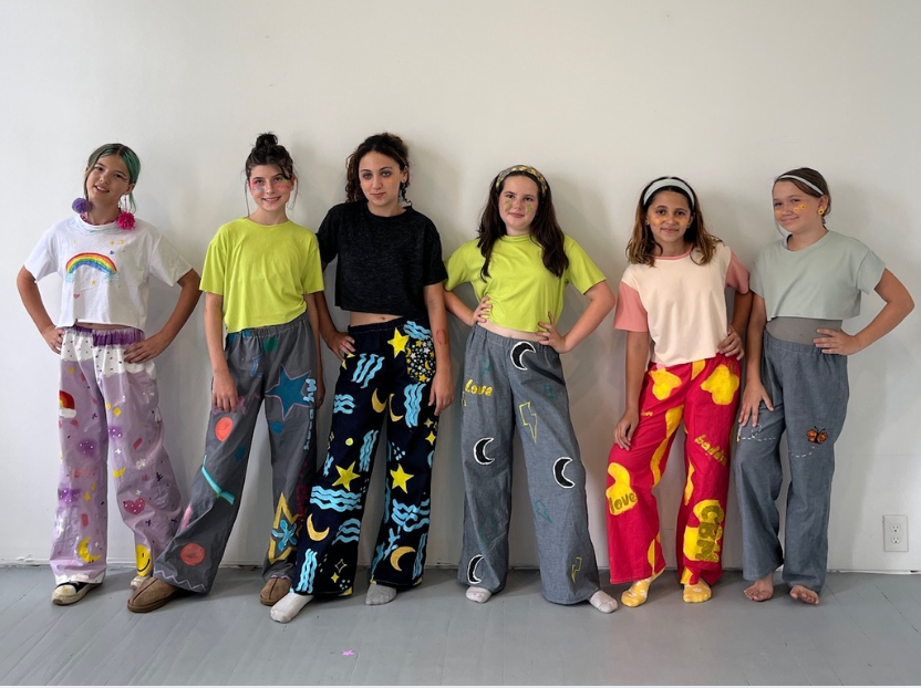 Fashion Sewing Camp: Dying, Sewing Pants + T-Shirt: June 15-19, 2026 Ages 9+