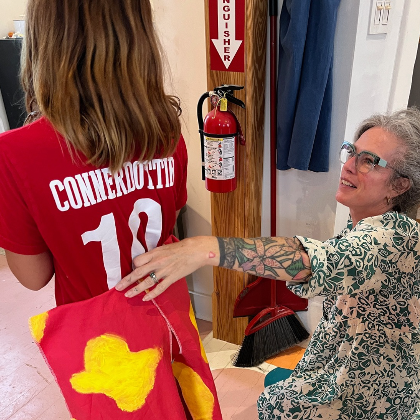 Fashion Sewing Camp: Dying, Sewing Pants + T-Shirt: June 15-19, 2026 Ages 9+