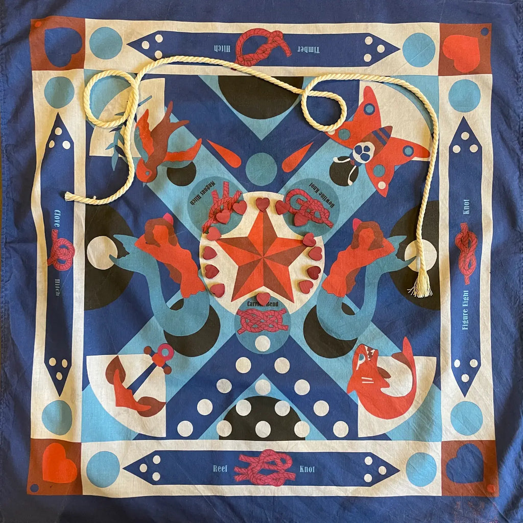 Lost At Sea Bandana Board Game FR02