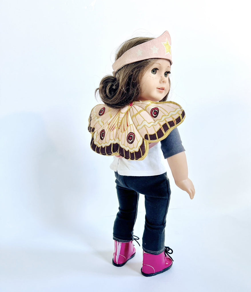 NEW Doll Matching Butterfly Wings & Tiara