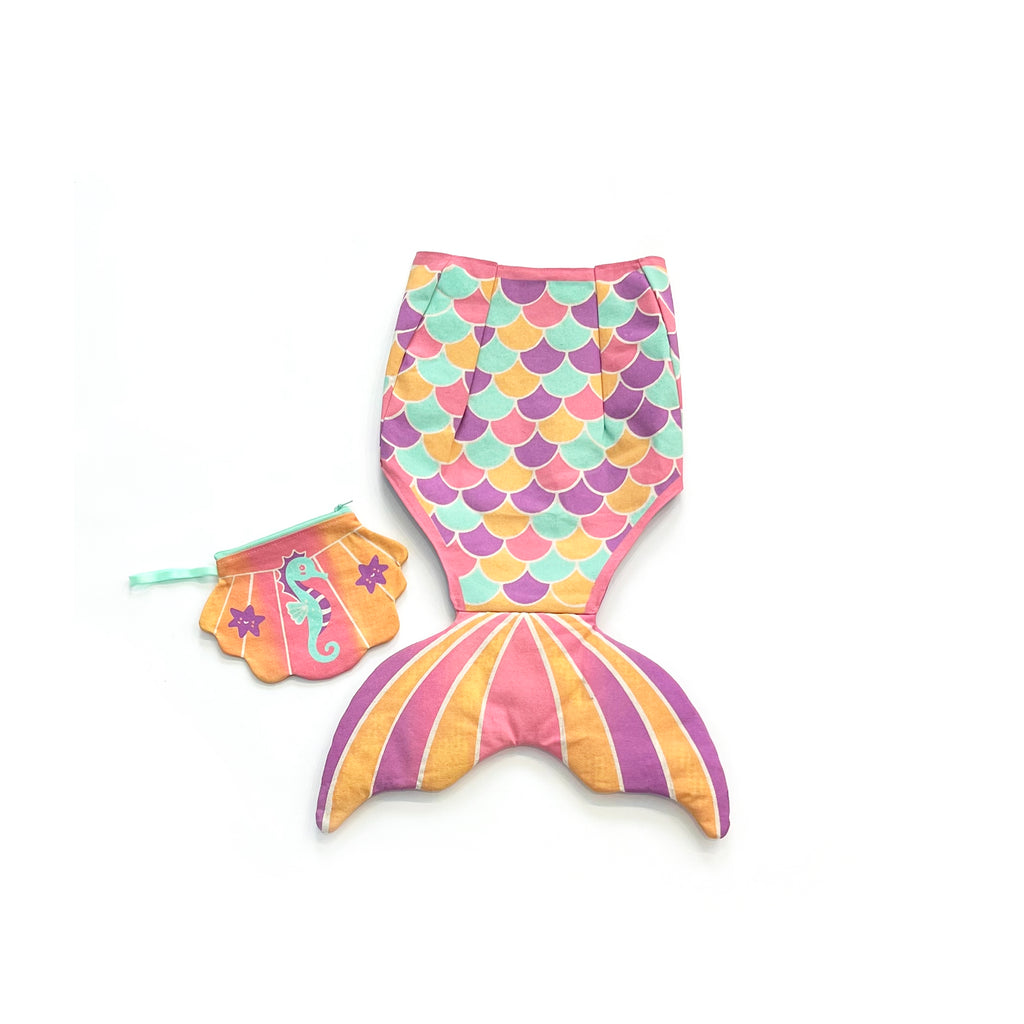 NEW Mermaid Tail + Clutch