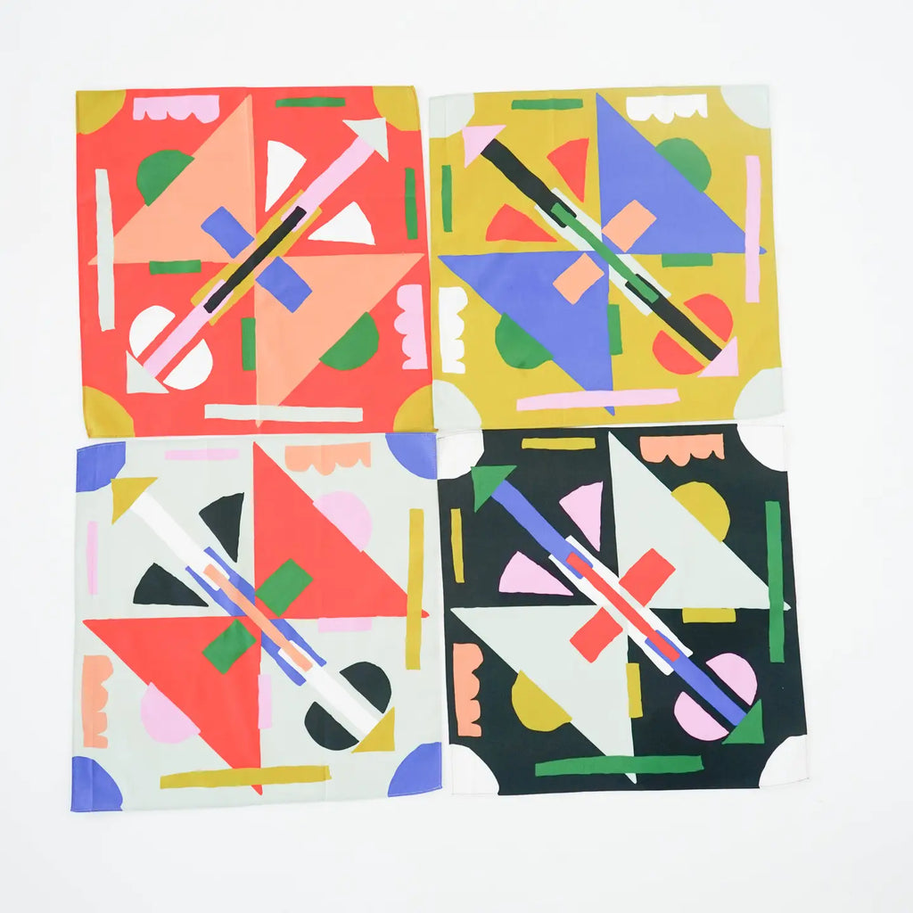 Kite Napkin Set: State the Label STL01