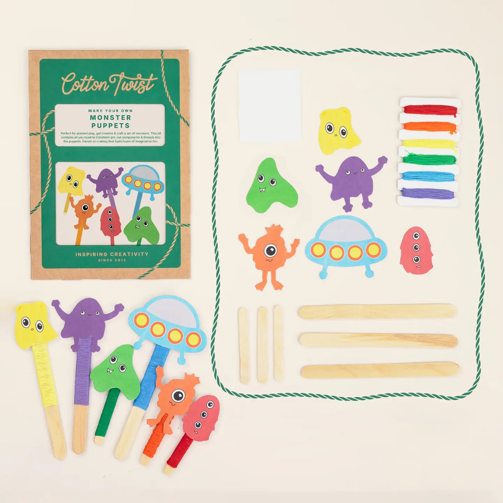 Make Your Own Monster Puppets CT03