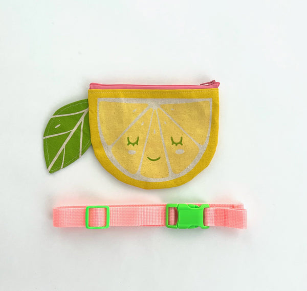 Lemon Slice Cake Purse / Fanny Pack