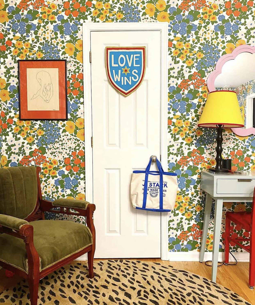 Pink LOVE WINS Shield