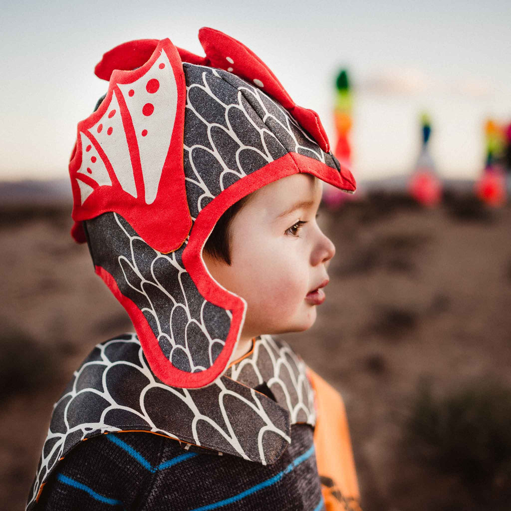 Lava Dragon Wing & Hat Set