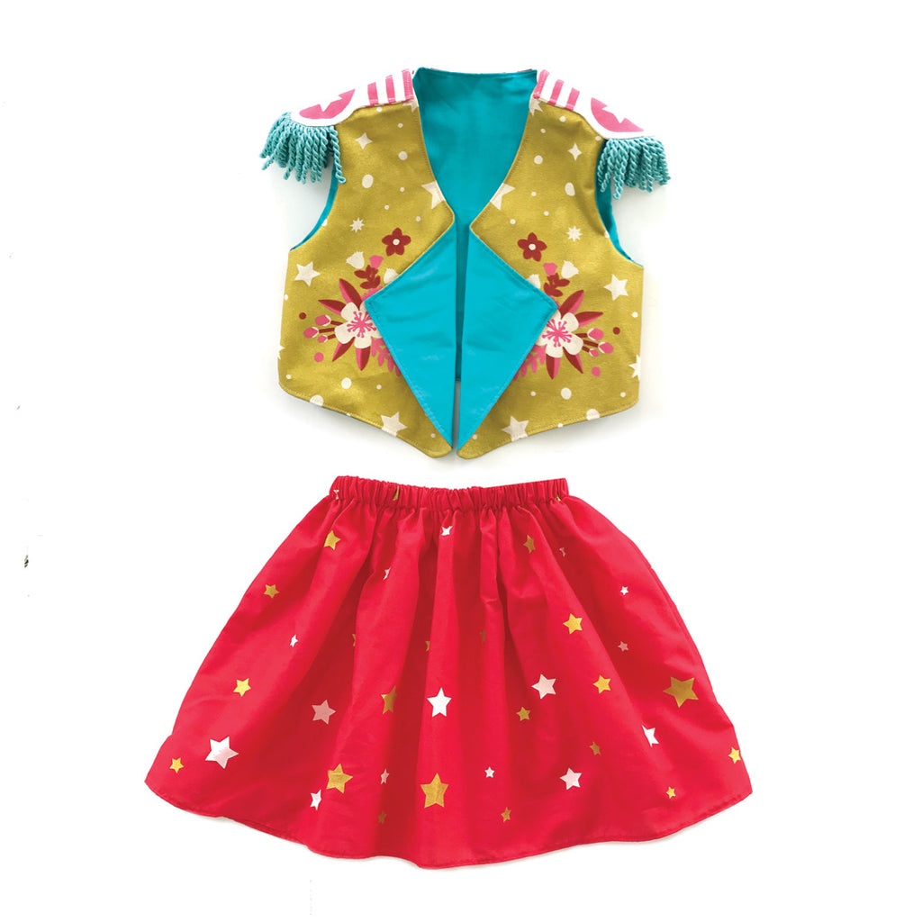 The Majorette Vest & Skirt Set
