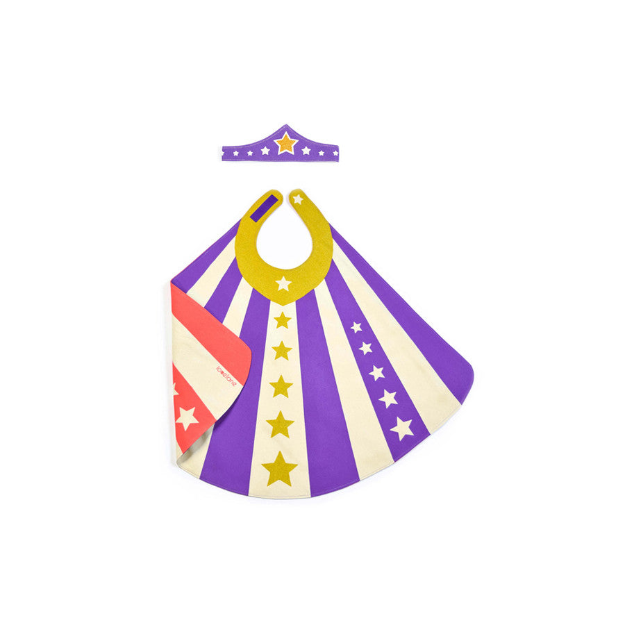 Pink Super Gal, Super Tiara and Cape Set