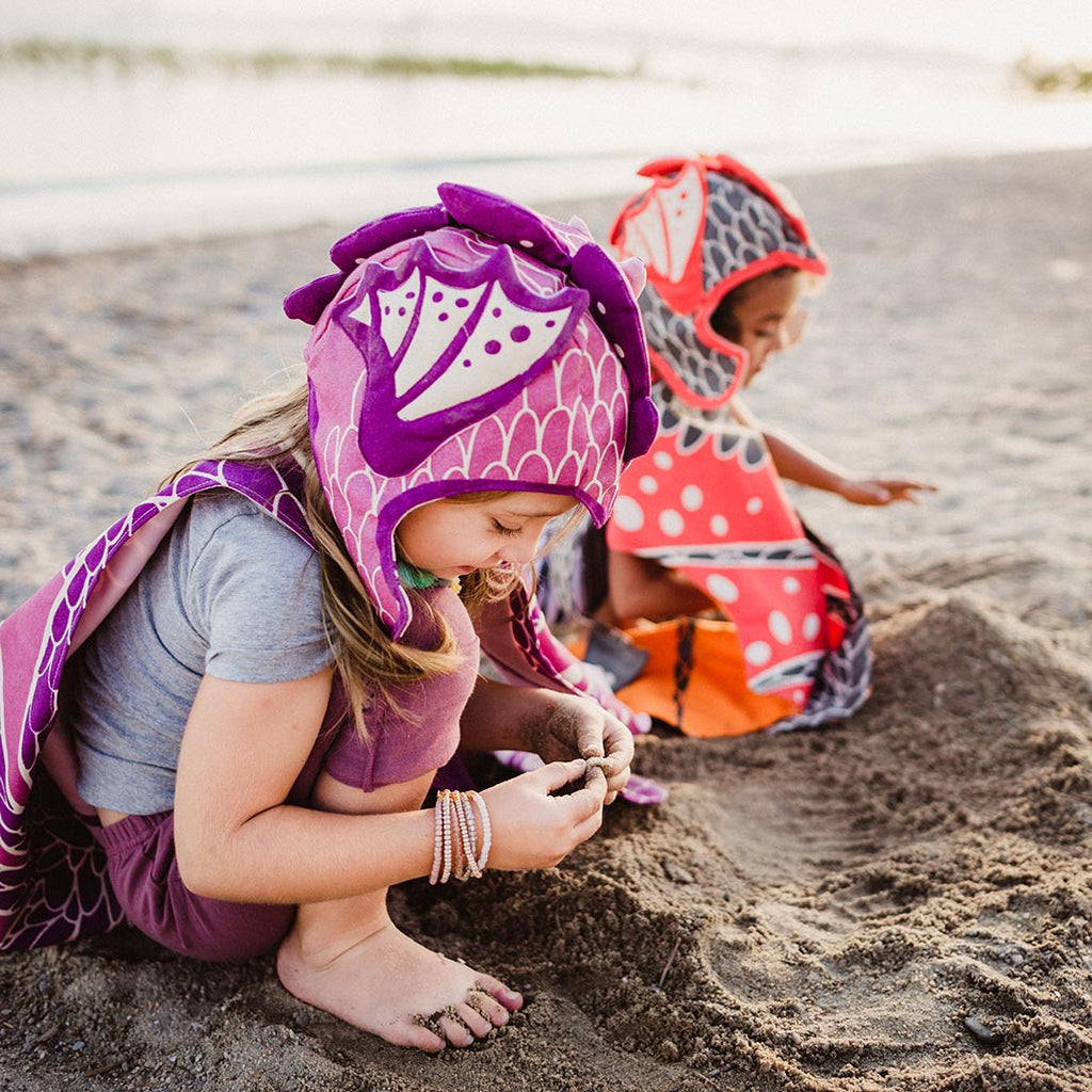 Pink Dragon Wing & Hat Set