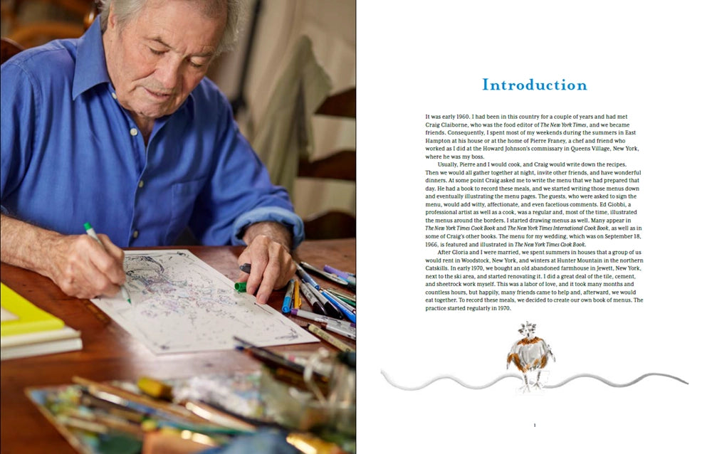 Menus: A Book For Your Meals and Memories : Jacques Pépin   HC10