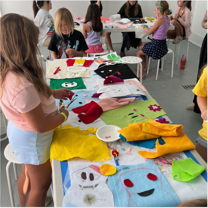 Textiles + Embellishment: July 20-24, 2026 Ages 7+ 9-2pm
