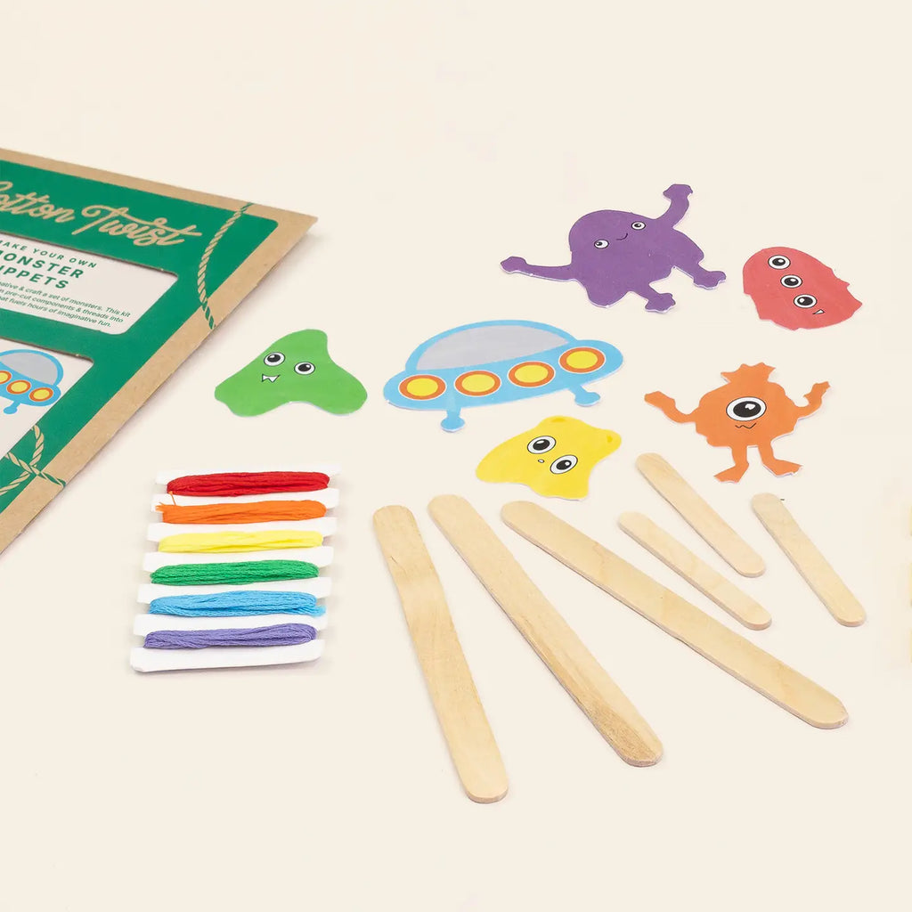 Make Your Own Monster Puppets  CT03