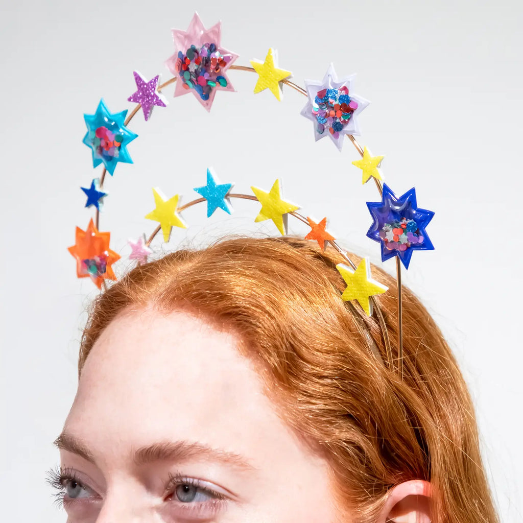 Seeing Stars Confetti Celebrations Novelty Headband   PP04