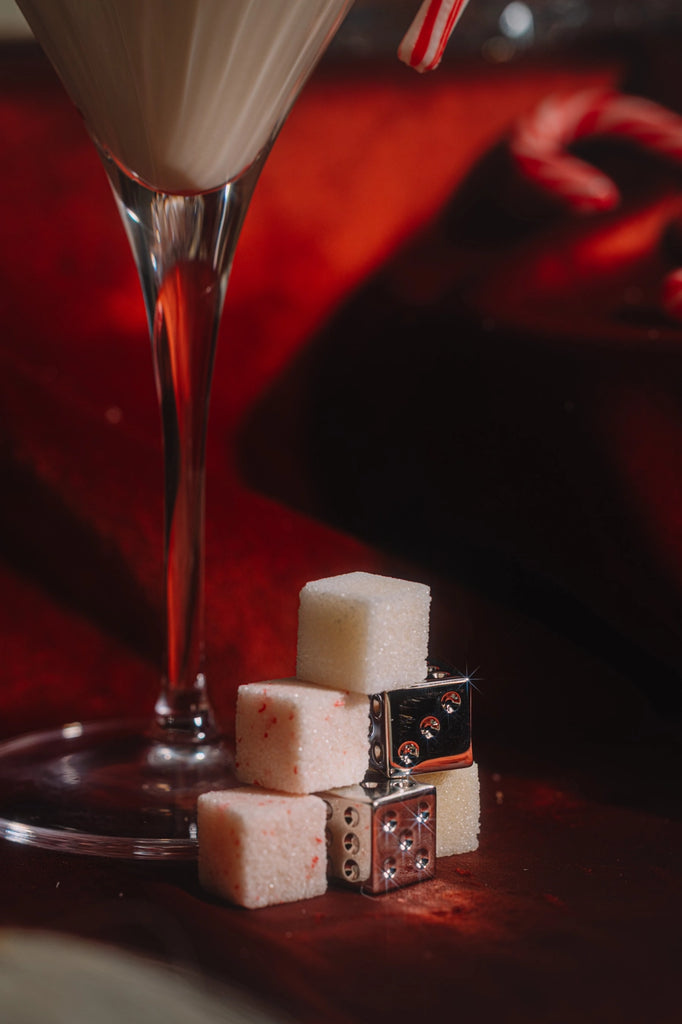 TP04 White Chocolate Candy Cane Martini Mixer Kit, Holiday