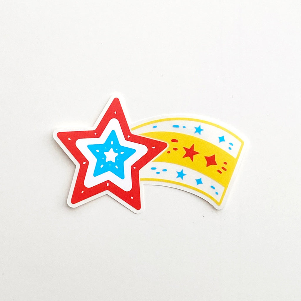 Rainbow Maker, Sun Catcher Window Sticker, SHOOTING STAR single sticke –  Lovelane